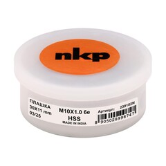 Плашка М10х1,0 DINEN22568 HSS 6e 30х11мм NKP 239102N