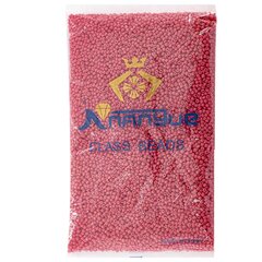 
          Бисер Alingar размер №8 вес 450 гр., малиновый глянец, непрозрачный, пакет