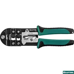 KRAFTOOL RJ, (RJ45, RJ11,RJ12), универсальный кримпер (22699)