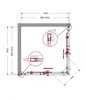 BelBagno Marino MARINO-A-2-90-C-NERO Душевой уголок, 90x90, цвет: чёрный