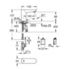 GROHE Euroeco Cosmopolitan E 36271000 Кран сенсорный (без смешивания), батарейка