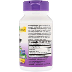 Nature's Way, Willow, Standardized , 60 Vegetarian Capsules