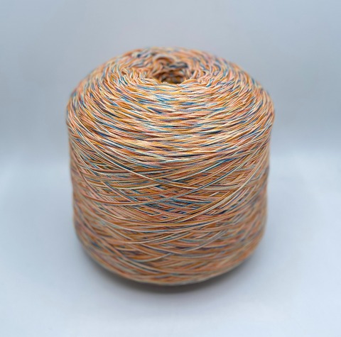 Авторская смотка (пр.Италия), 197м/100гр. Меринос/Нейлон , цвет-Теплый вечер, арт-33158