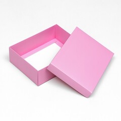 Коробка сборная одиночная Прямоугольник, Розовый, 16,5*12,5*5,2 см, 1 шт