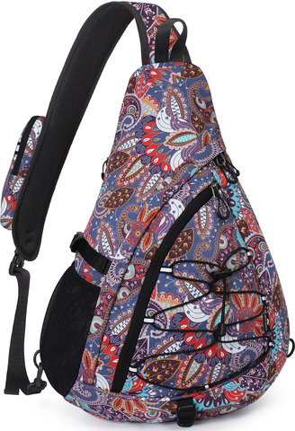 Картинка рюкзак однолямочный Nevo Rhino 9070 Ethnic style - 1
