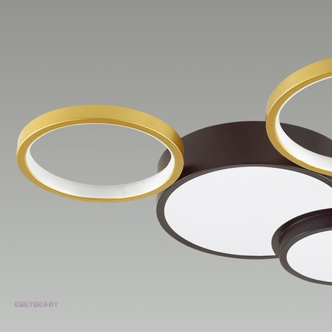 Люстра потолочная LED  с ДУ 5255/64CL серии NORBERT