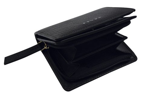 Кошелек Cross RTC, кожа наппа, Black, 11,2 x 9,4 x 2 sm (AC778083N-1)