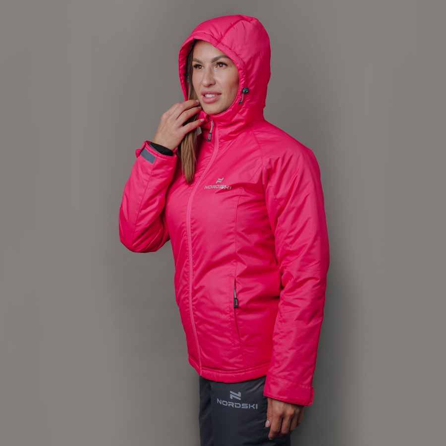 Nordski Motion Montana утепленный костюм женский raspberry - 4