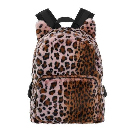 Рюкзак Molo Furry Backpack Pink Leopard