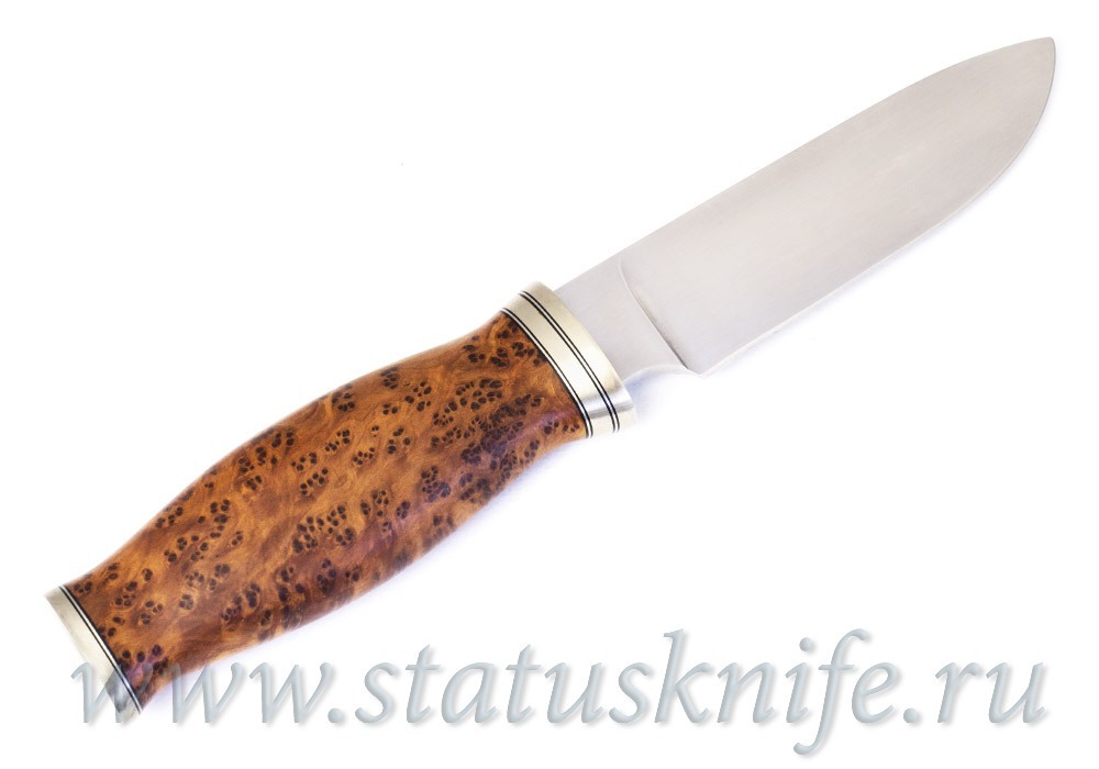 Нож Gary Biggers Thuya Burl Hunter