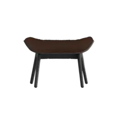 Табуретка для ног The Reader Ottoman, черный дуб