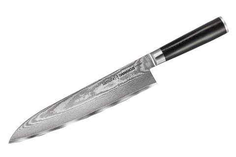 Нож кухонный Шеф 24см Samura Damascus SD-0087/Y
