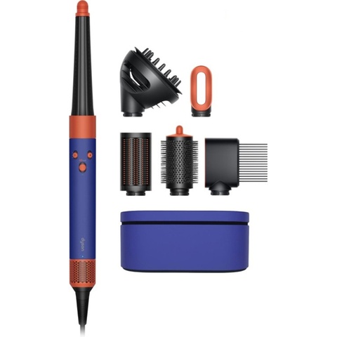 Фен-стайлер Dyson Airwrap i.d. Long HS08 Diffuse for Curly, Vinca Blue/Topaz