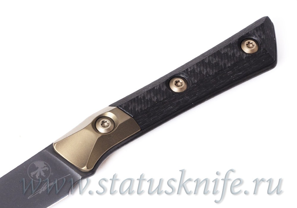 Нож Microtech Kitchen Paring Bolster 3500B-1DLCCFS DLC Carbon