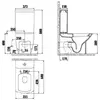 Creavit TH410-00CB00E-0000 Бачок, цвет: белый