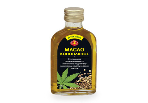 Масло конопляное, 100мл