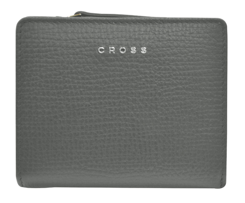 Кошелек Cross RTC, кожа наппа, Grey, 11,2 x 9,4 x 2 sm (AC778083N-18)