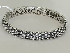 Иголочки (браслет из серебра)