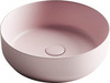 Ceramica Nova Element CN6022MP Умывальник чаша накладная круглая, 39x39, цвет: розовый