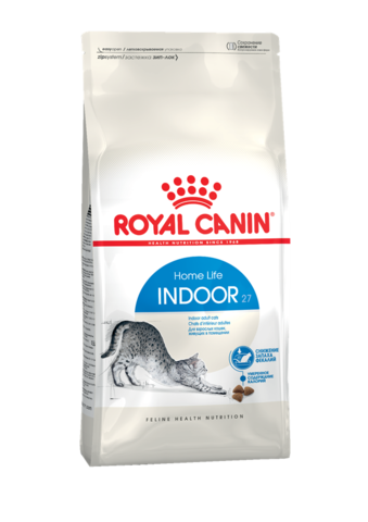 10 кг. Royal Canin ROYAL CANIN Сухой корм для взрослых котов и кошек, живущих в помещении Indoor 27