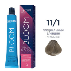 Крем-краска для волос Harizma Bloom 11/1, специальный блондин - пепельный, 100 мл (h31110)