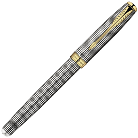Ручка-роллер Parker Sonnet T534 Cisele Silver GT (S0808160)