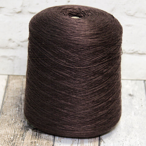 Меринос с шелком (30%) HASEGAWA HKA2010 500 кофейно-коричневый