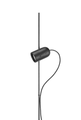 Напольный светильник Nomon ONFA SUELO Black ash/Graphite