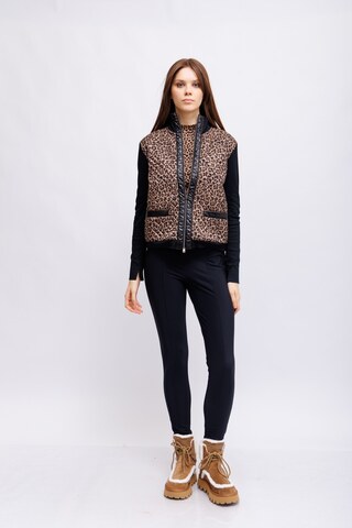 Marc Cain Sports Бомбер трикотажный в леопардовый узор