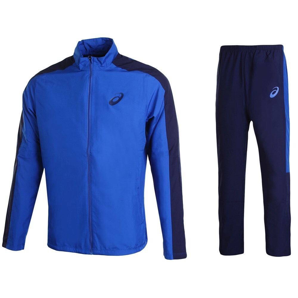 Asics Lined Suit спортивный костюм мужской синий (Распродажа) - 3