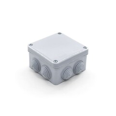 Коробка разветвительная для наружного монтажа, полипропилен, 7 вводов, IP55, 105х105х55мм (Very) 89-0-188