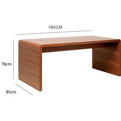 Стол письменный Club Walnut 180x85 см