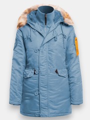 Куртка Аляска Женская - Apolloget Alaska Wmn (голубая - light blue)