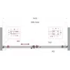 BelBagno SOFT_CLOSE-2-BF-1-140-C-Cr Душевая дверь