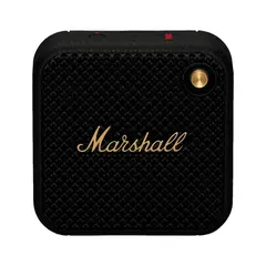 Портативная акустика Marshall Willen, Black & Brass (Черный)