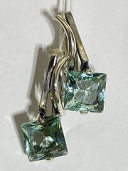 Стиль (серьги из серебра)