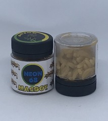 Опарыш (имитация) NEON 68 АНИС 12мм/216 шт в банке (продажа от 3 банок) натуральный цвет