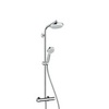 Hansgrohe Crometta 27265400 Душевая система внешнего монтажа с термостатом 109,9 см с верхней лейкой 18х18 см