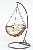 Подвесное кресло-качели Vinotti Makadamia Brown