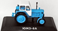 Tractor YuMZ-6A blue-white 1:43 Hachette #37