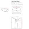 ArtCeram Jazz JZL004 01 00 Раковина накладная, 70x48, цвет: белый