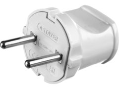 STAYER MAXElectro, белая, 6 А/220 В, 1300 Вт, прямая вилка (55150-W)