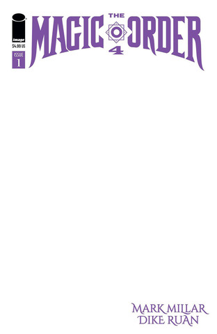 Magic Order 4 #1 (Blank Cover)
