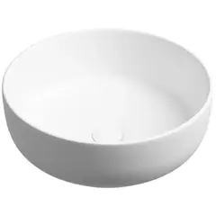 Ceramica Nova Taycan CN12003MW Раковина накладная круглая, 37.5x37.5, цвет: белый матовый фото
