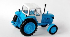 Tractor YuMZ-6A blue-white 1:43 Hachette #37