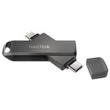 Флеш-накопитель SanDisk iXpand Flash Drive Luxe 256GB, USB 3.1 Type-C/Lightning