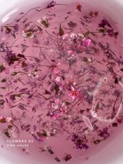 Гель Flowers violet (фиолетовые цветы)