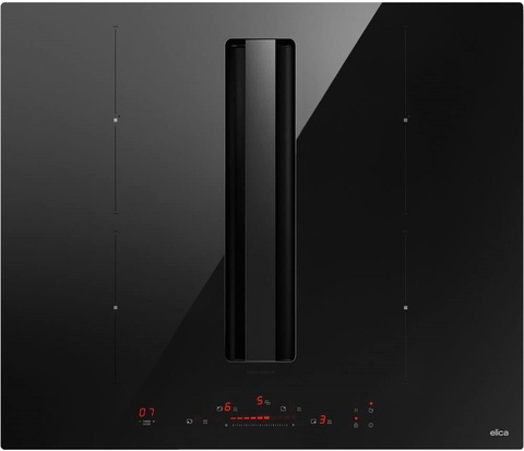 Индукционная варочная панель со встроенной вытяжкой Elica NIKOLATESLA ALPHA B BL/A/60