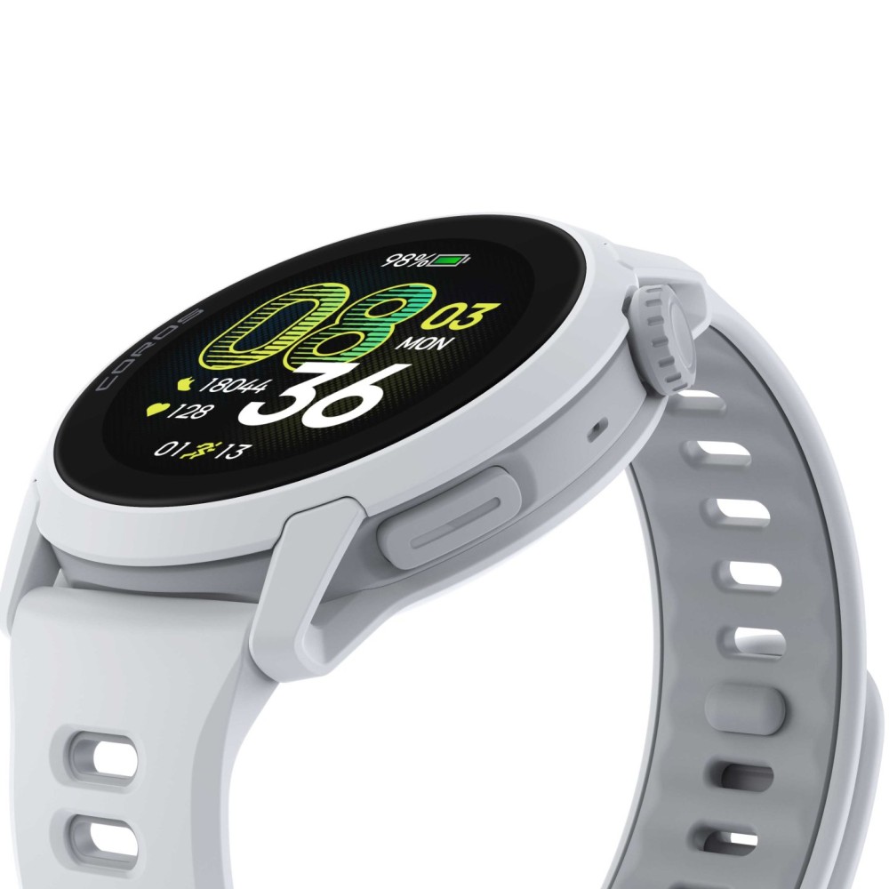 Coros Pace 4 White Silicone