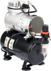 Компрессор для аэрографа AS-186 1/6hP,20-23 lpm, 3-6 BAR